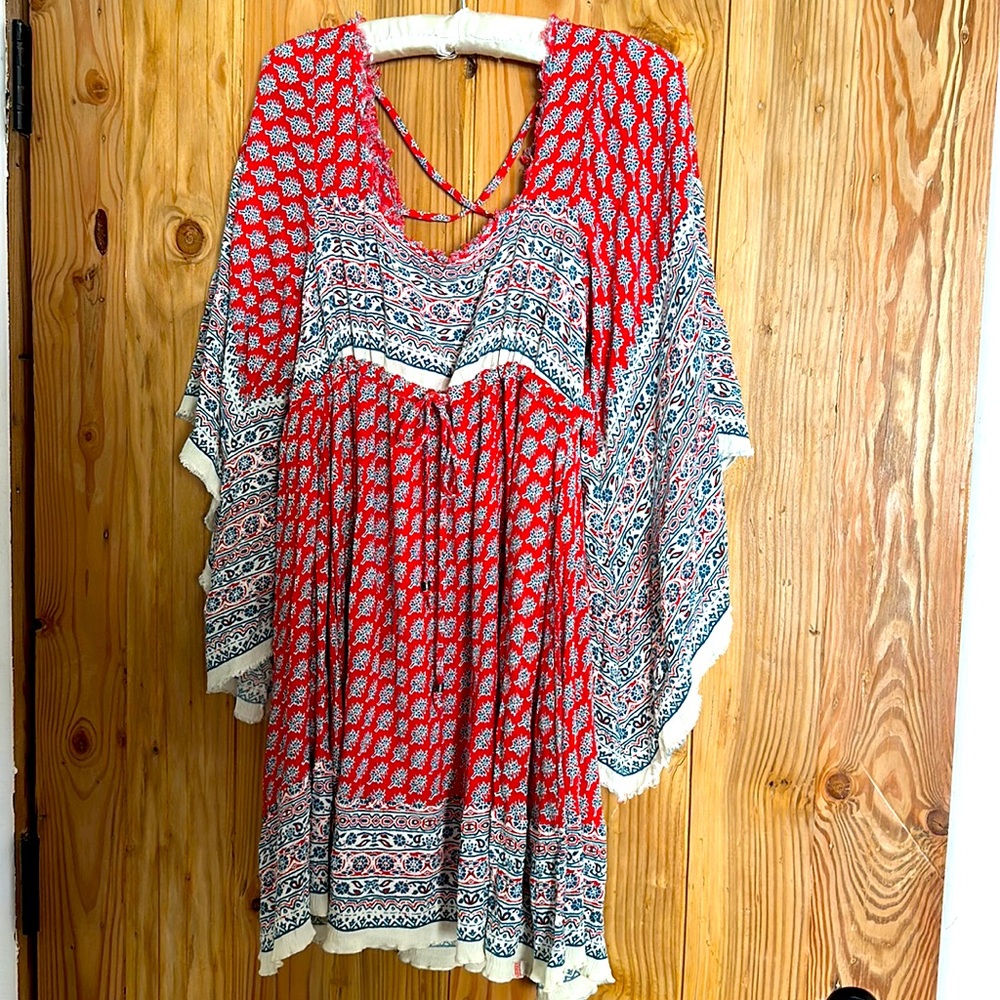 Free People cowgirl mini dress